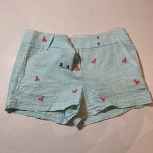 J. Crew Seersucker Chino Short